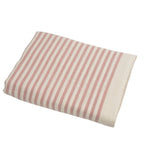 Nappe coton 180x300 HOSSEGOR - rose poudré