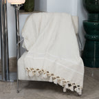 Plaid coton lin STOCKHOLM - 160x250 cm