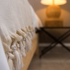 Plaid coton lin STOCKHOLM - 160x250 cm