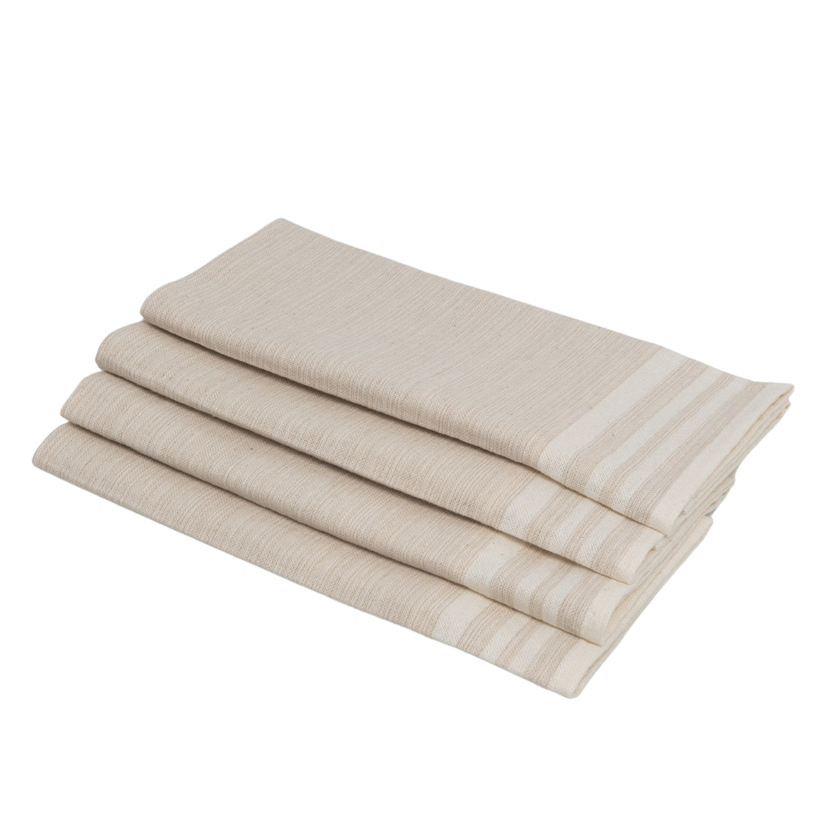 Table napkins (x4) in cotton 45x45 MAHDIA