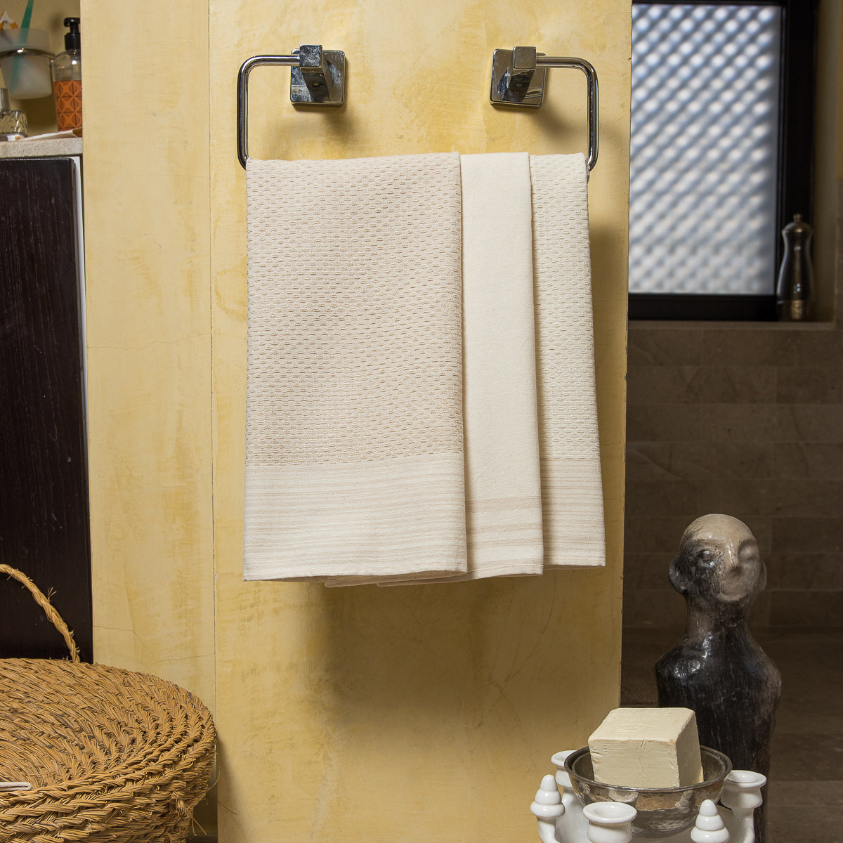 Torchon (x3) coton 45x70 MAHDIA