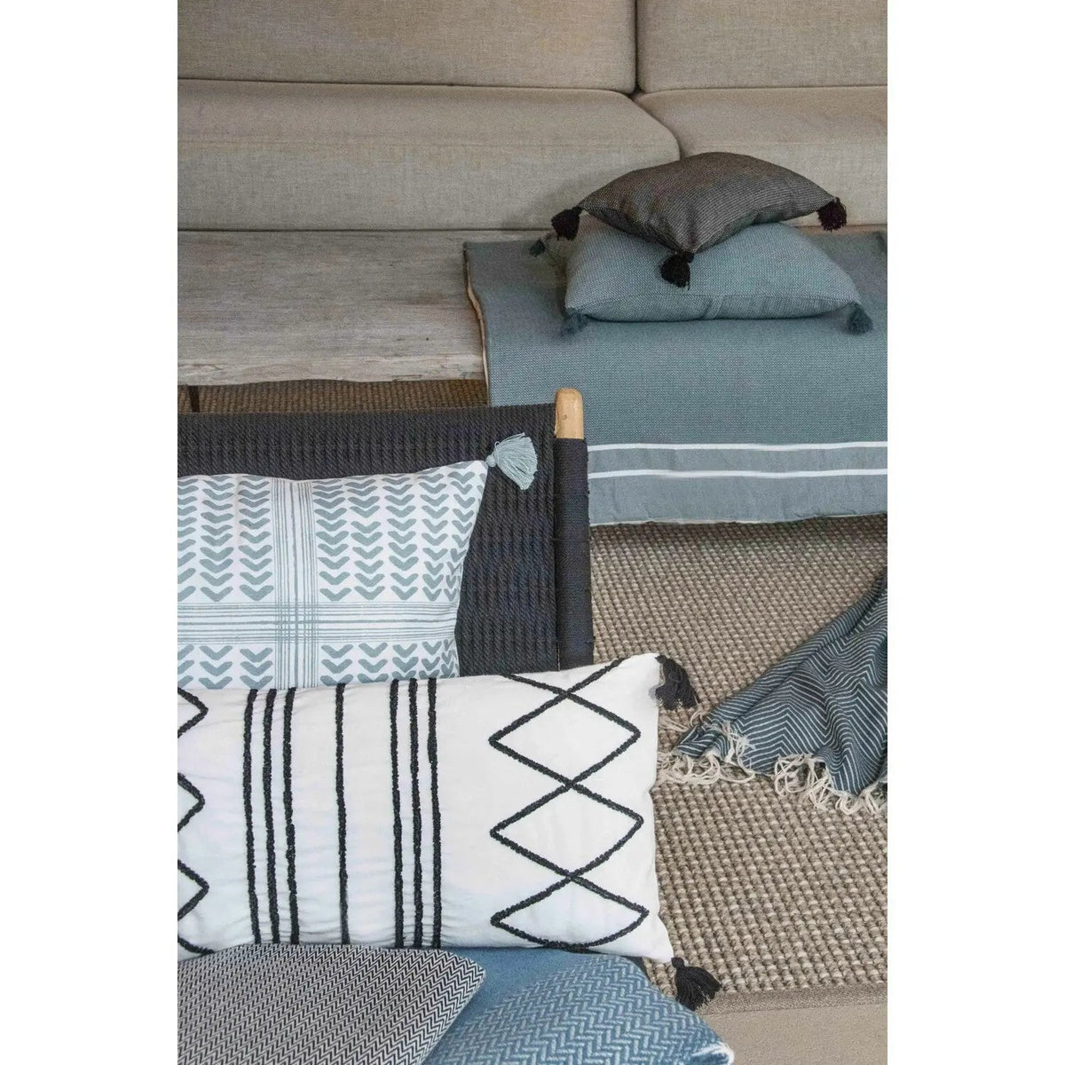 Housse de coussin coton 50x30 ISTANBUL