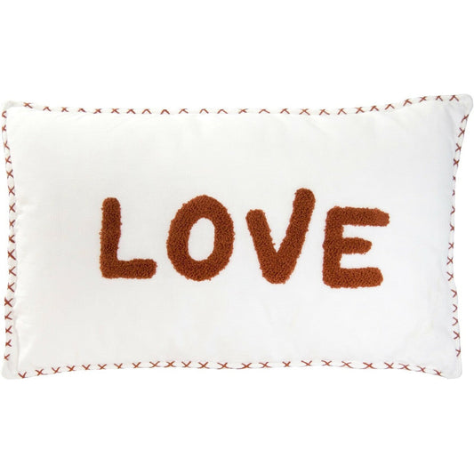 Housse de coussin coton LOVE 50x30 - febronie.com