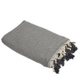 Plaid laine gris chiné GSTAAD - 130x170 cm