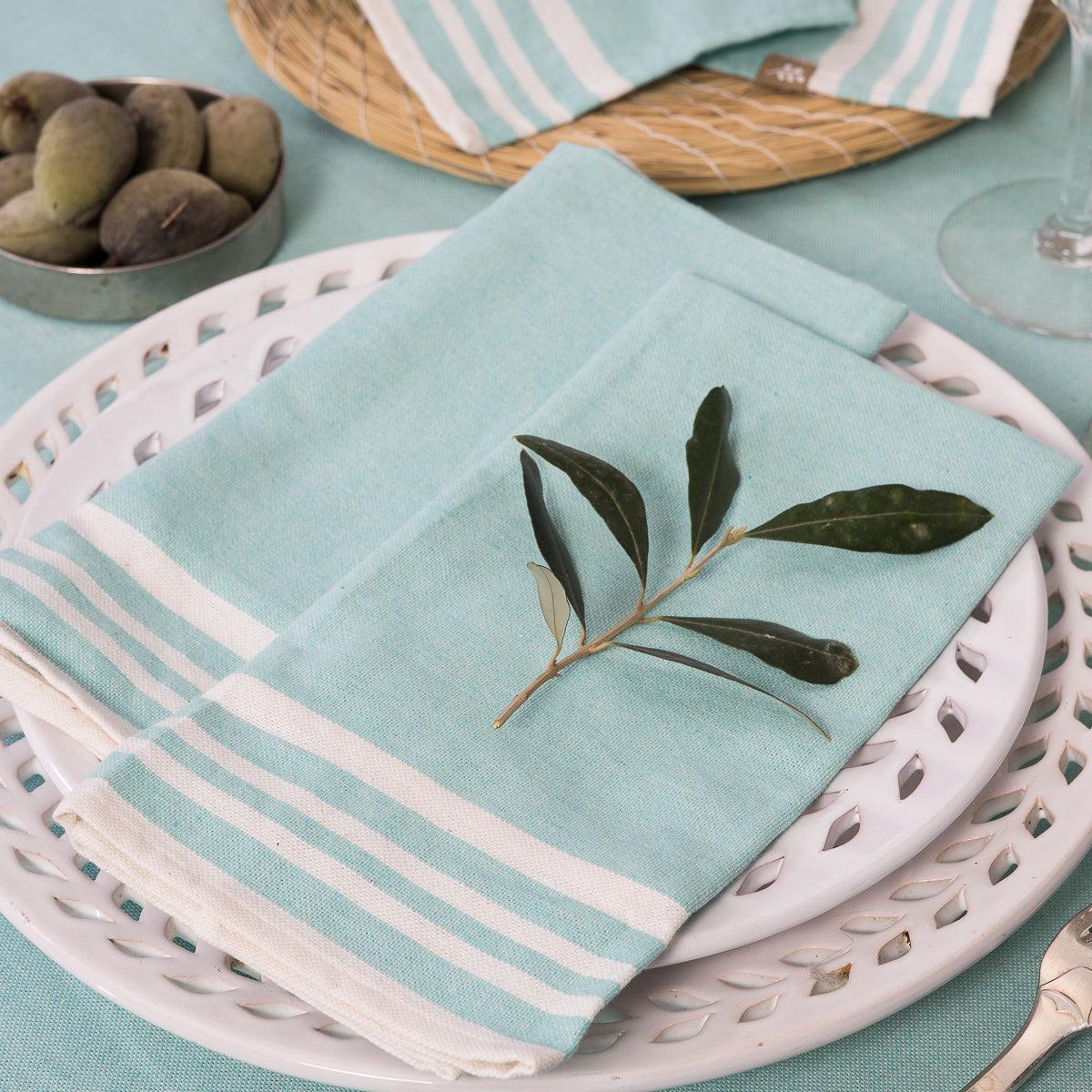 Serviette de table (x4) coton 45x45 MAHDIA