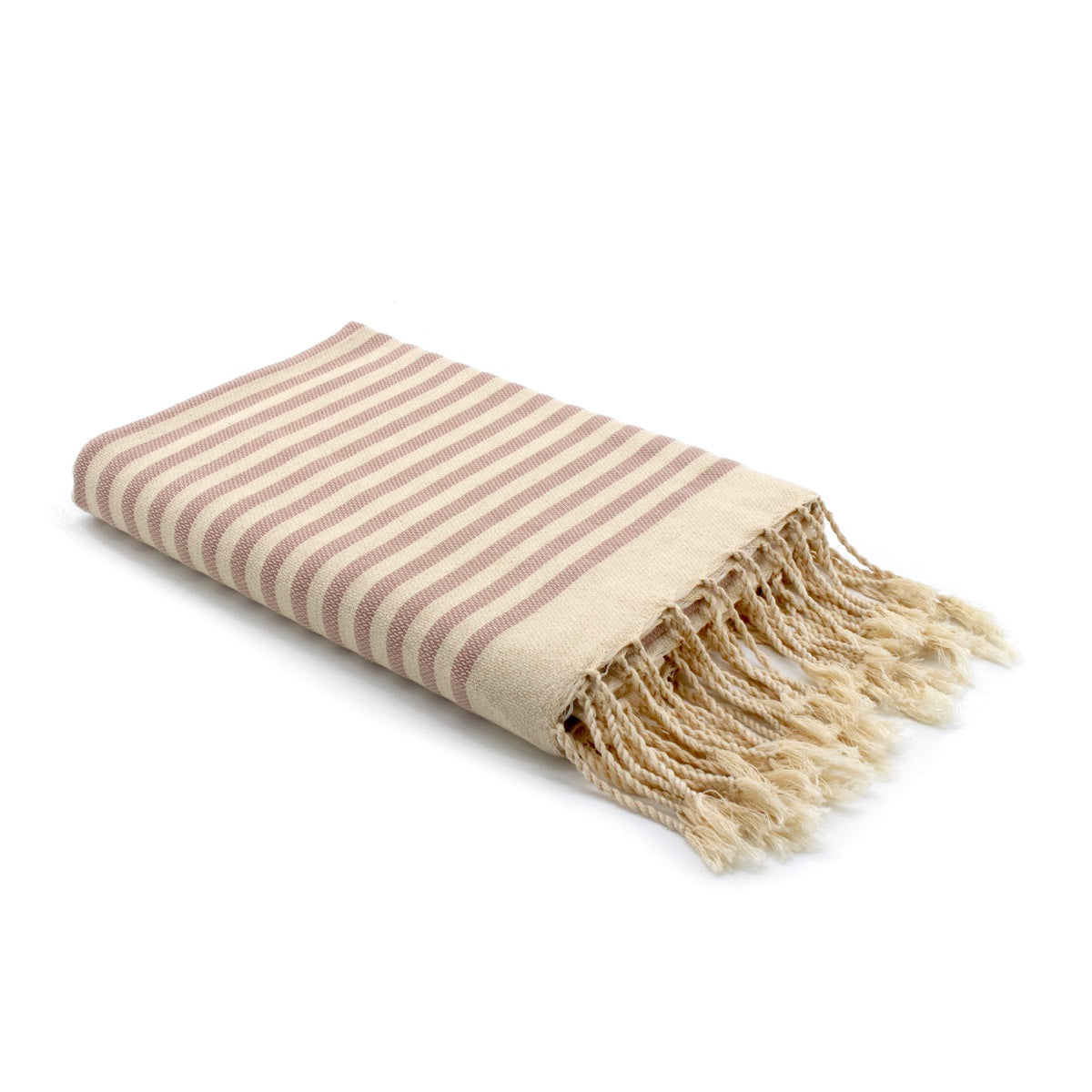 Fouta XXL coton 200x200 HOSSEGOR - rose poudré