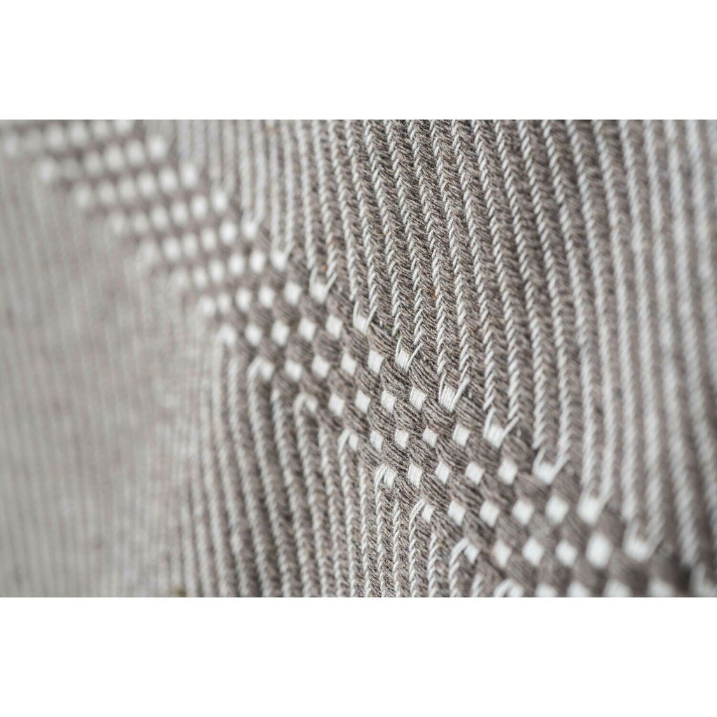 Plaid coton taupe OSLO    febronie.com