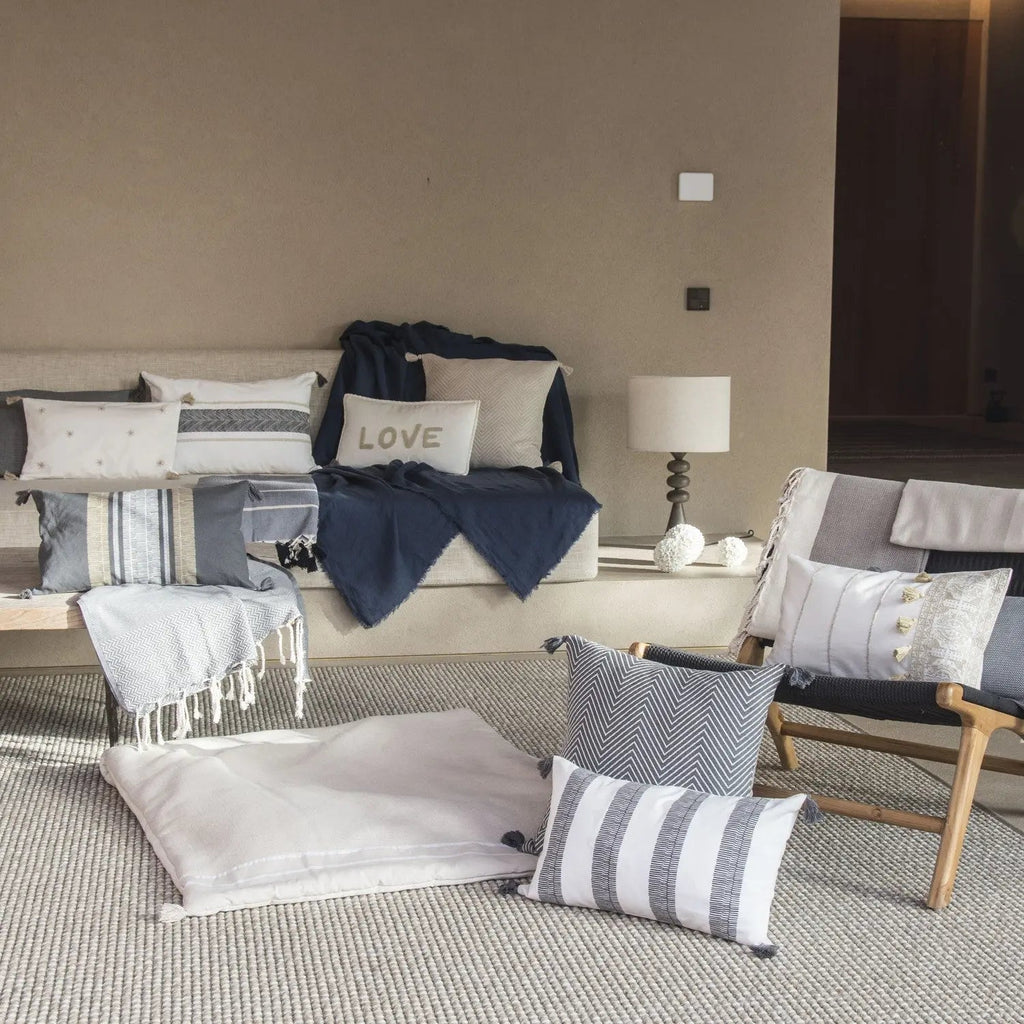 Housse de coussin coton 60x40 ALENTEJO