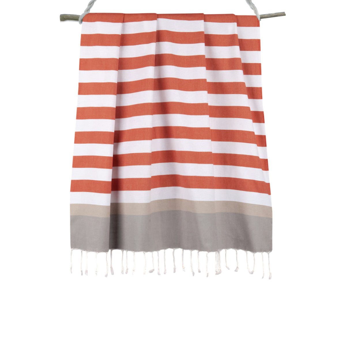 Fouta tricolore coton ARCACHON 100x200