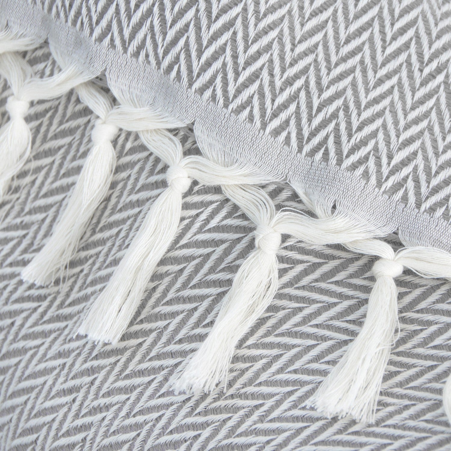 Plaid laine gris chiné ASPEN    febronie.com