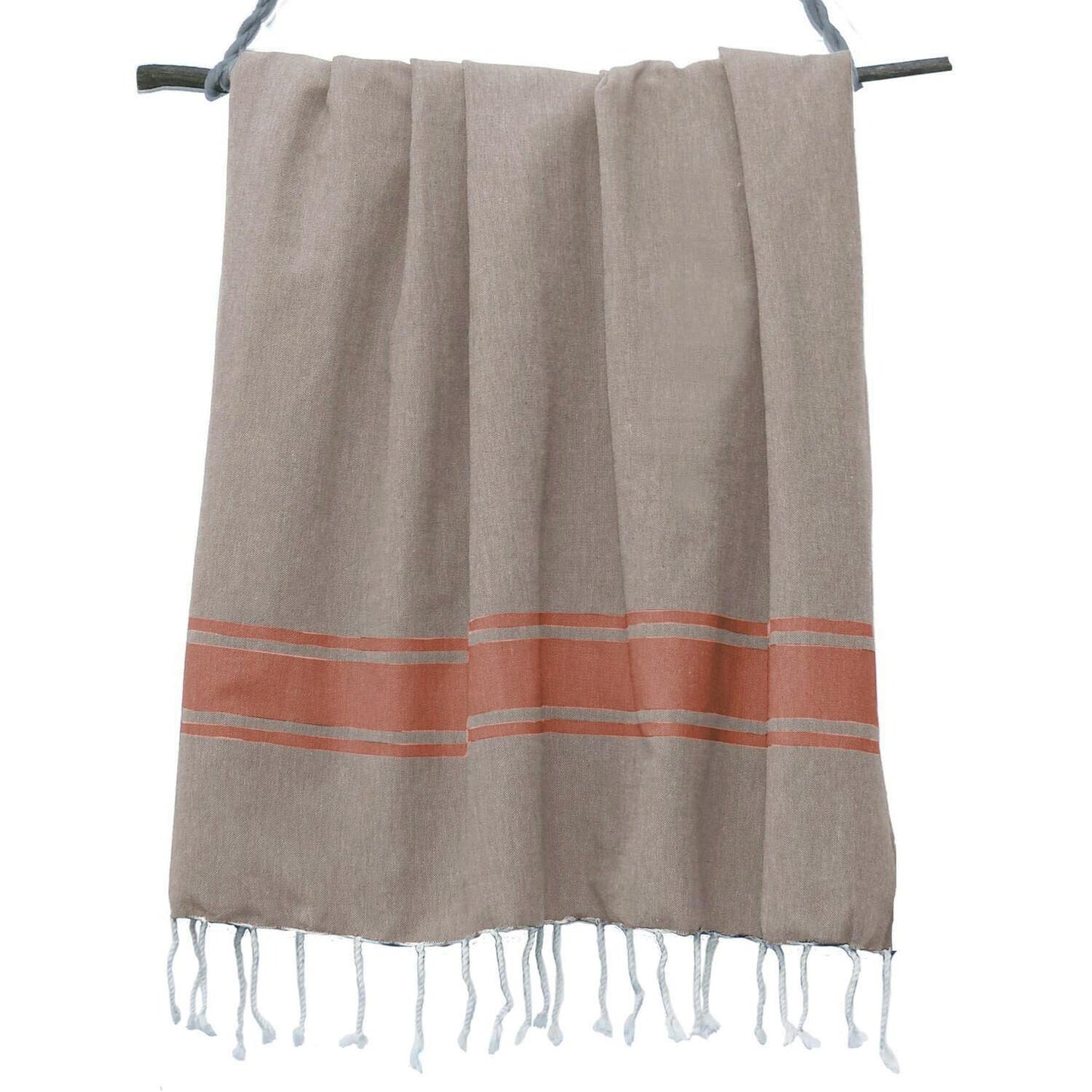 Fouta bicolore coton ST TROPEZ 100x200