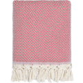 Plaid laine rouge ASPEN