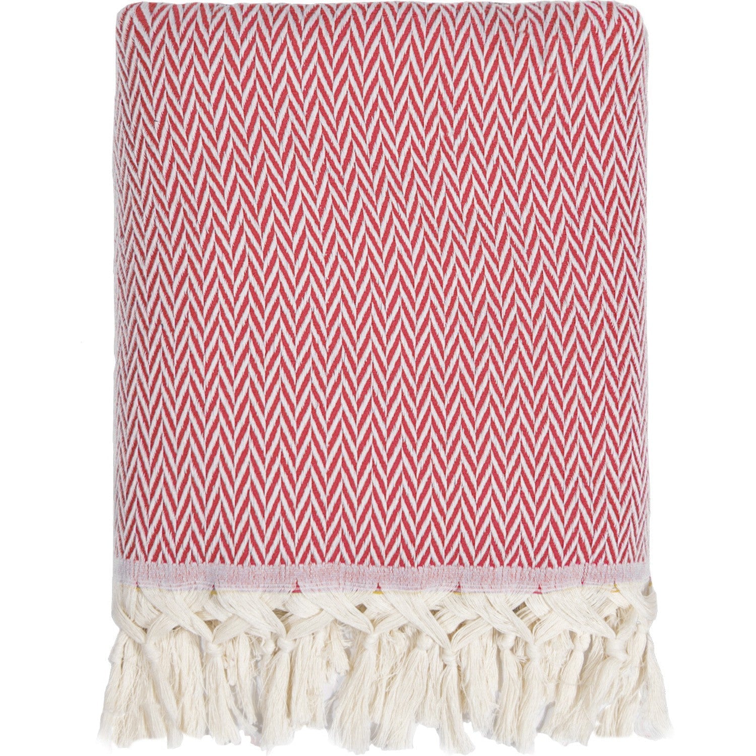 Plaid laine rouge ASPEN