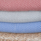 Plaid laine rouge ASPEN
