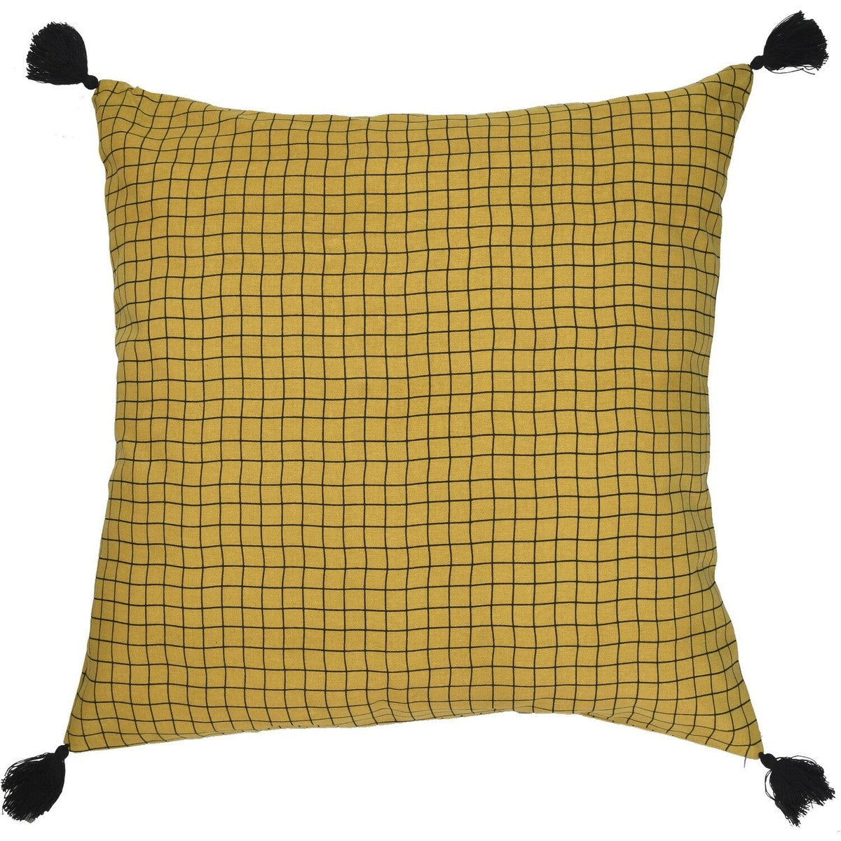 Housse de coussin coton CARO 50x50 - febronie.com