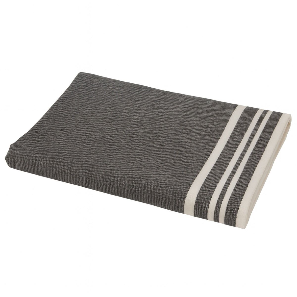 Chemin de table coton 50x150 MAHDIA - noir