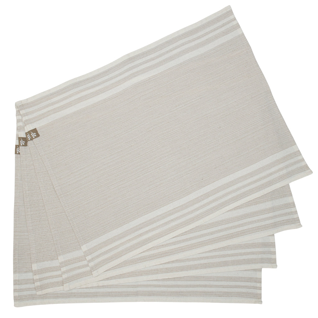 Set de table (x4) coton 35x50 MAHDIA - lin