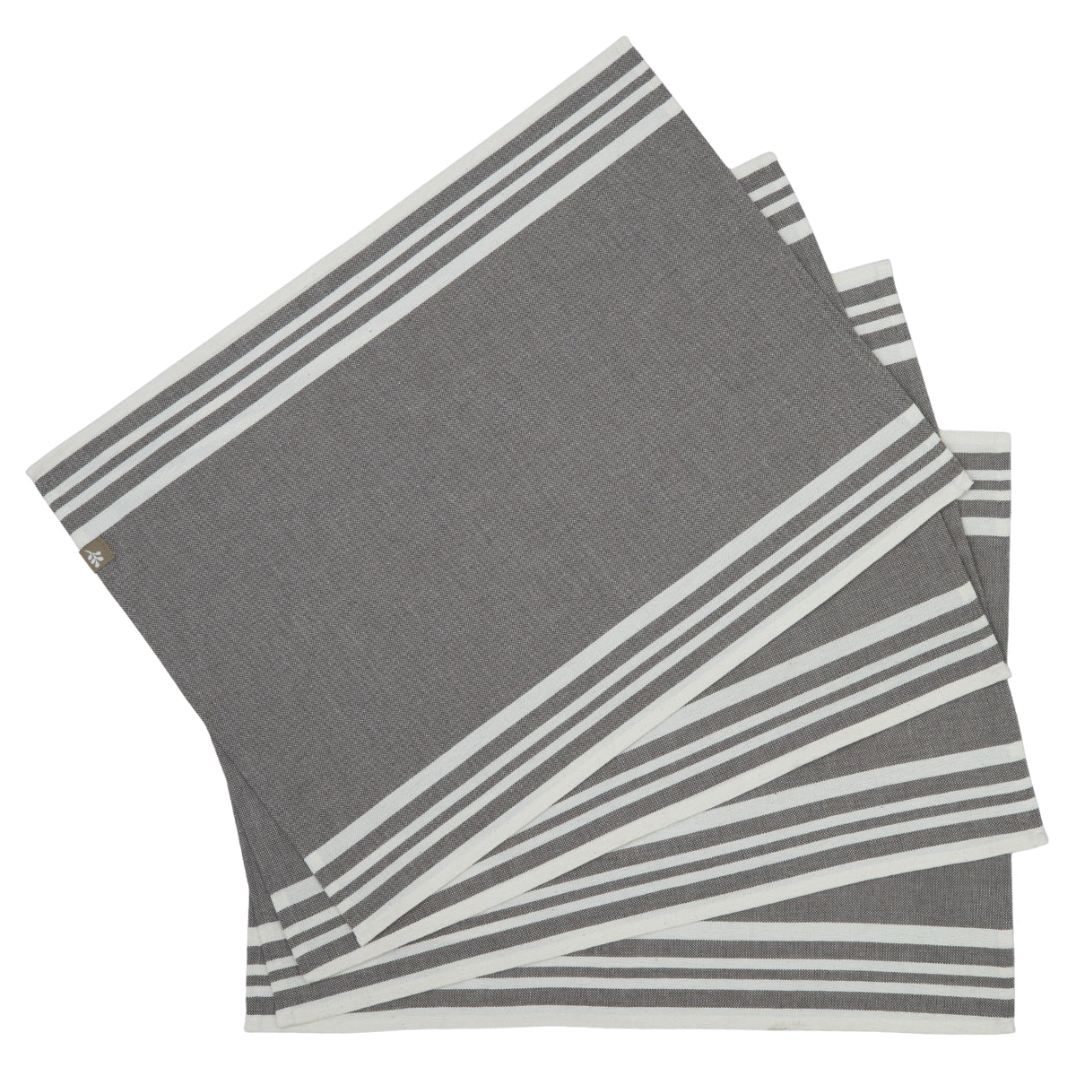 Set de table (x4) coton 35x50 MAHDIA - taupe