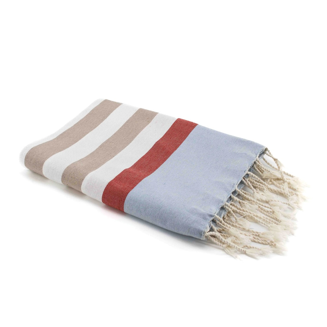 Fouta tricolore coton ARCACHON 100x200