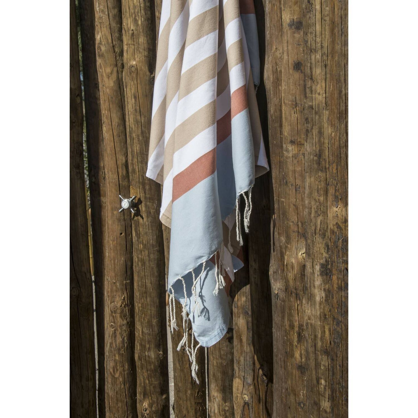 Fouta tricolore coton ARCACHON 100x200