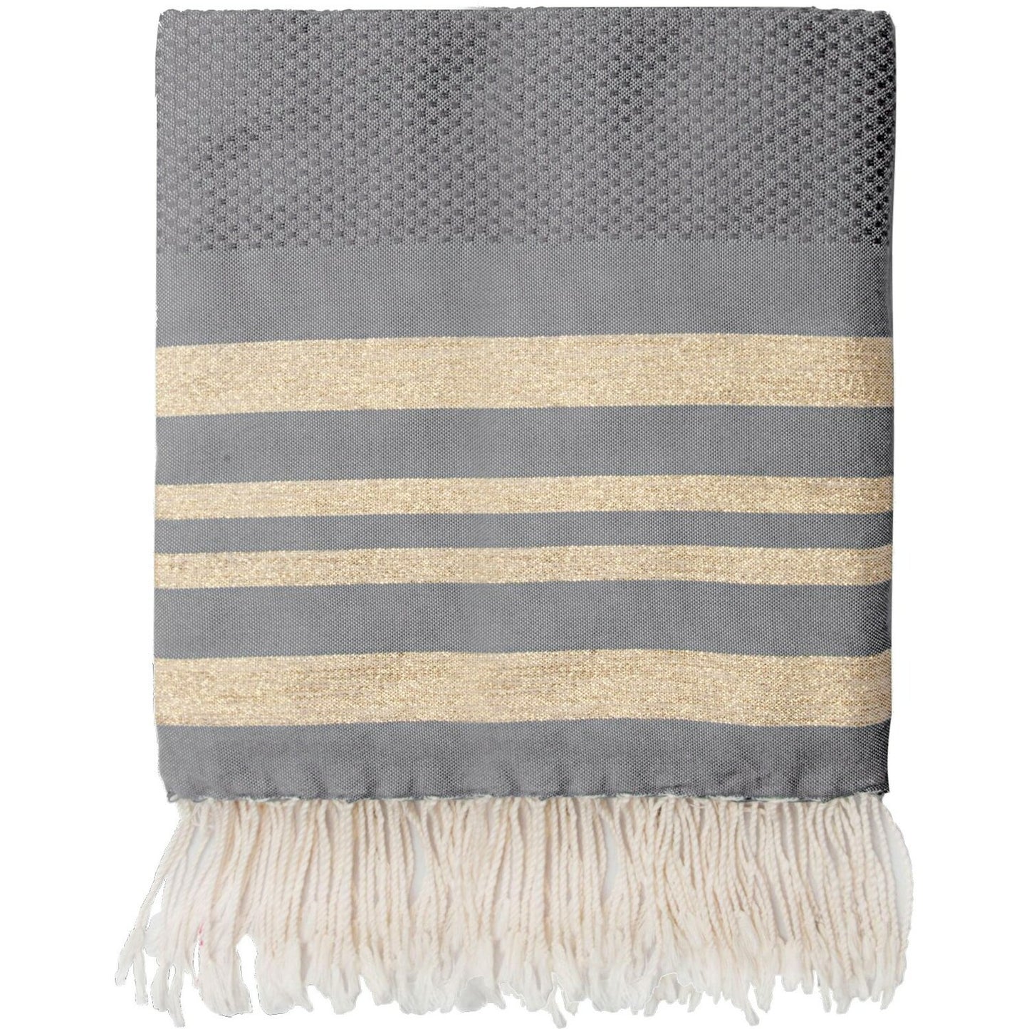 Fouta XXL nid d'abeille coton HAMPTONS 200x200