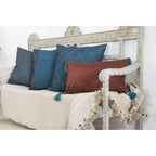 Plaid coton taupe clair STOCKHOLM    febronie.com