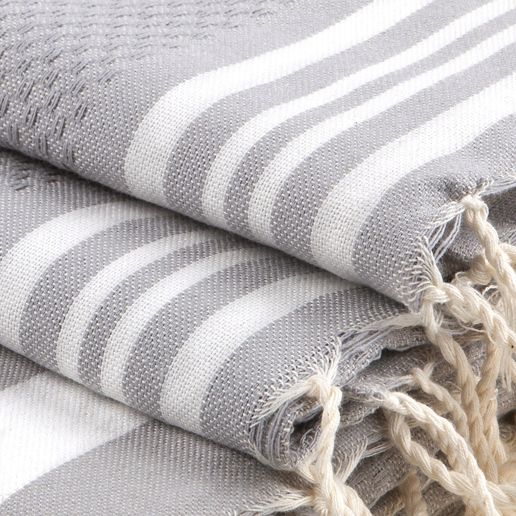 Fouta set de baño (1+2) algodón 100x200+2(40x60) HAMPTONS