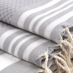 Fouta set de baño (1+2) algodón 100x200+2(40x60) HAMPTONS