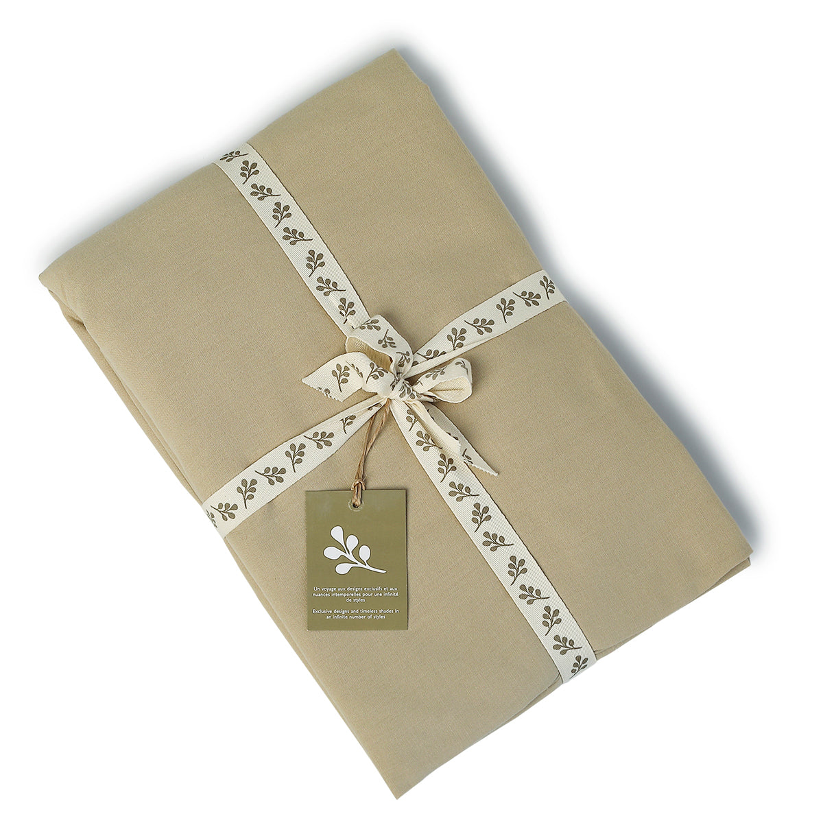 Drap plat coton lavé 270x300 LUNA