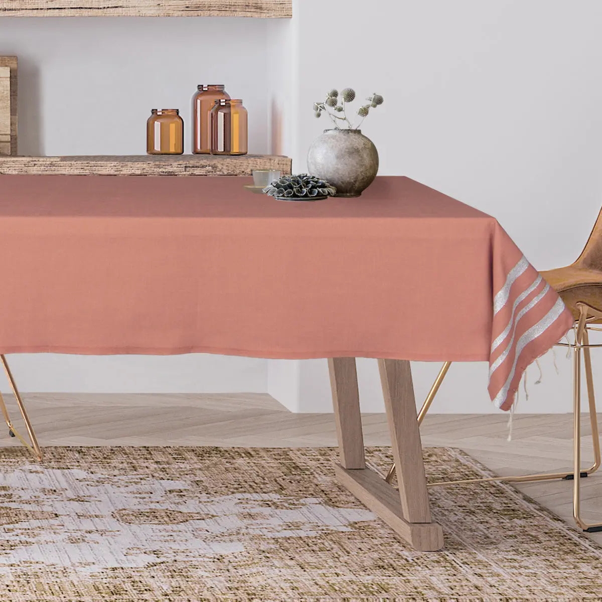 Nappe lurex coton HAMPTONS 150x250 - febronie.com