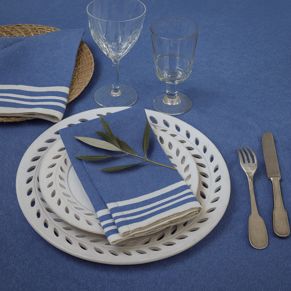 Serviette de table (x4) coton 45x45 MAHDIA