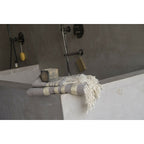 Bath set, 1 fouta + 2 hand towels cotton 100x200+2(40x60) HAMPTONS