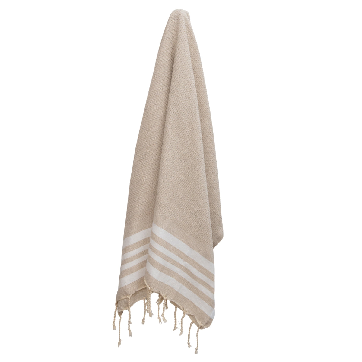Fouta coton 100x200 NEWPORT beige lin