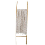Fouta jacquard coton 100x200 POISSON beige