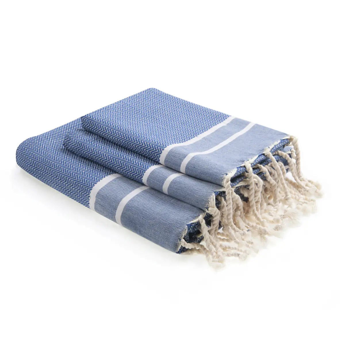 Foutas de bain coton (x3) STOCKHOLM 100x200 + 50x80 (x2) - febronie.com