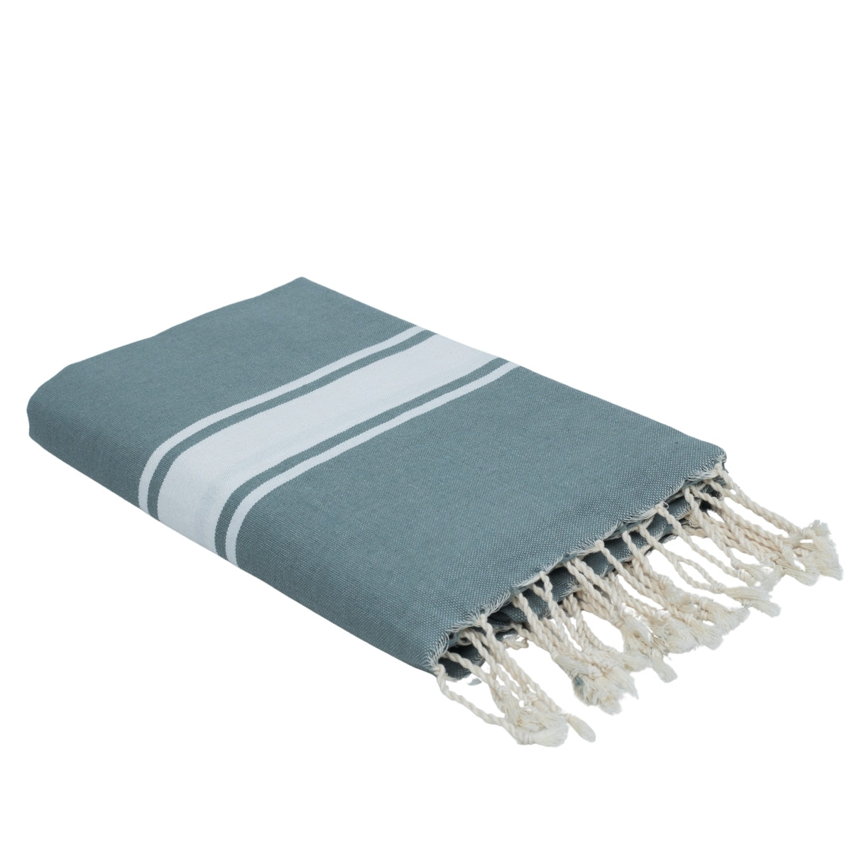 Fouta coton 100x200 ST TROPEZ vert sauge