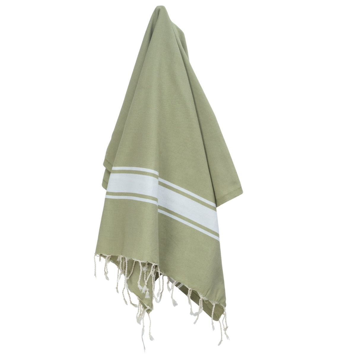Fouta coton 100x200 ST TROPEZ vert amande