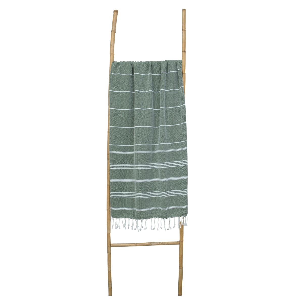 Fouta coton 100x200 MYKONOS vert olive