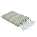 Fouta coton 100x200 MYKONOS vert amande