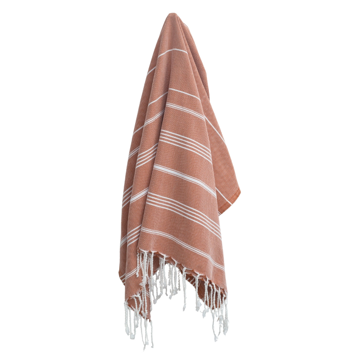 Fouta coton 100x200 MYKONOS terracotta