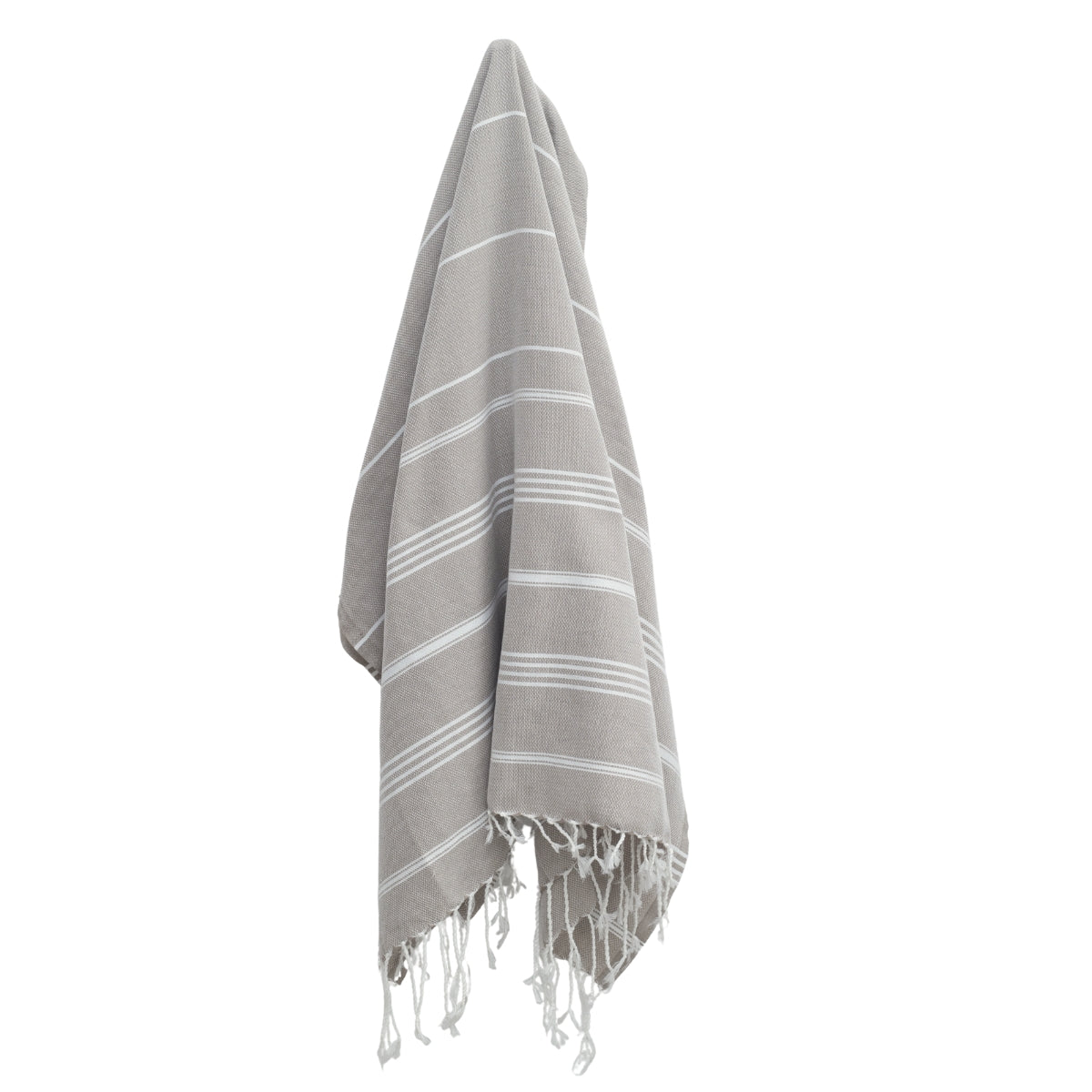 Fouta coton 100x200 MYKONOS taupe clair