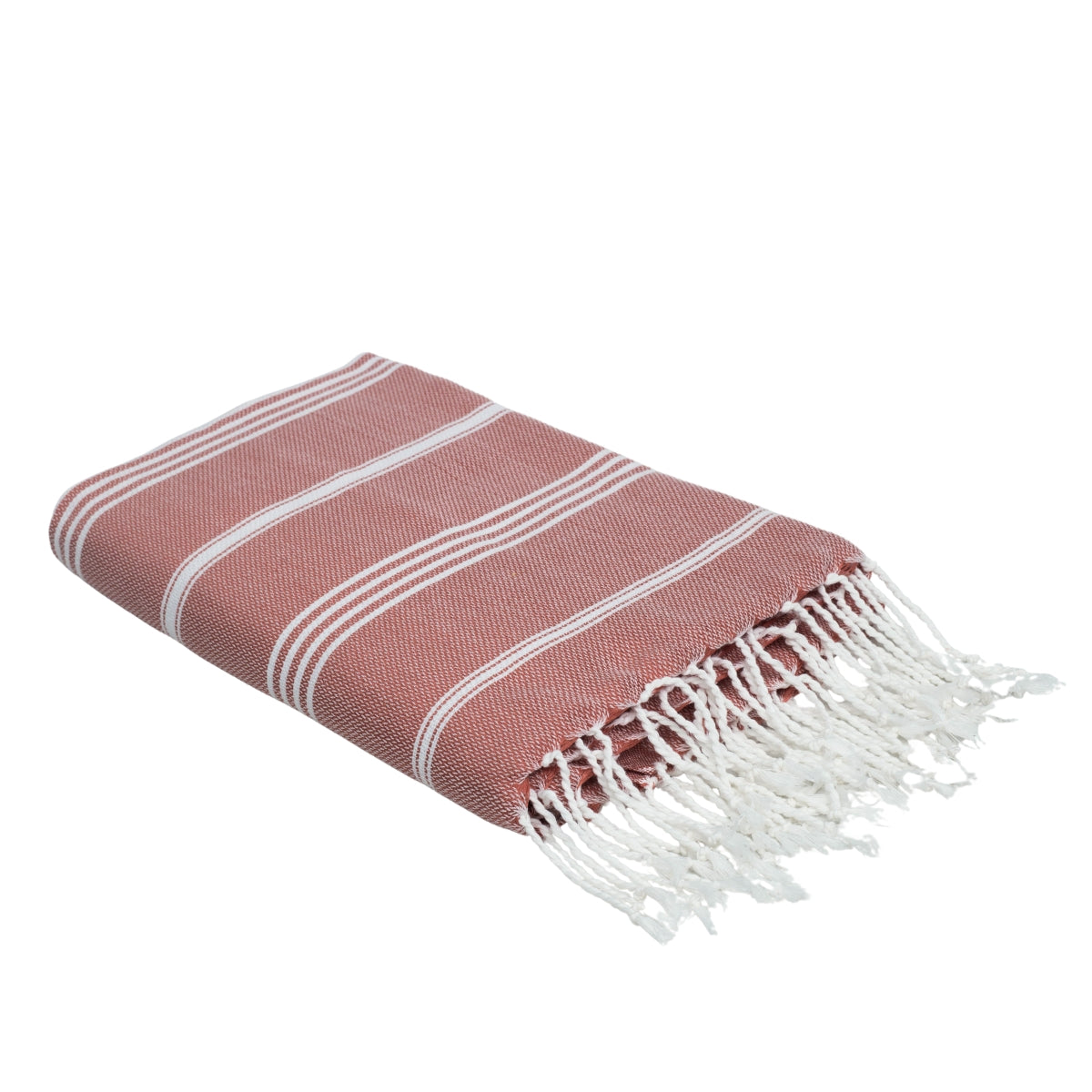 Fouta coton 100x200 MYKONOS rose argile