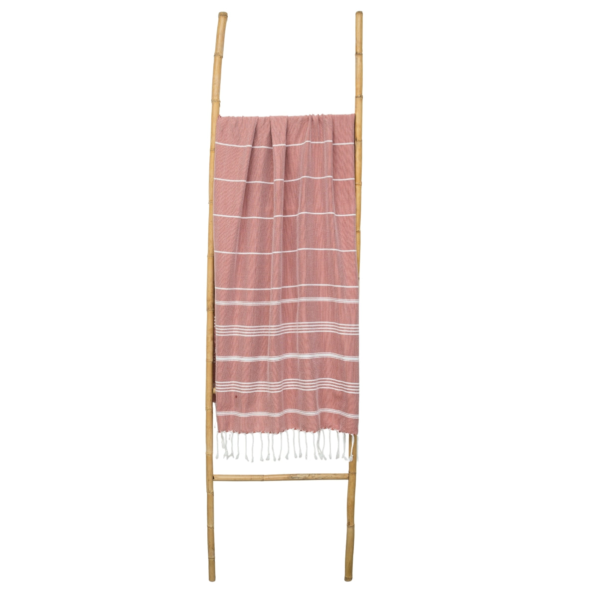 Fouta coton 100x200 MYKONOS rose argile