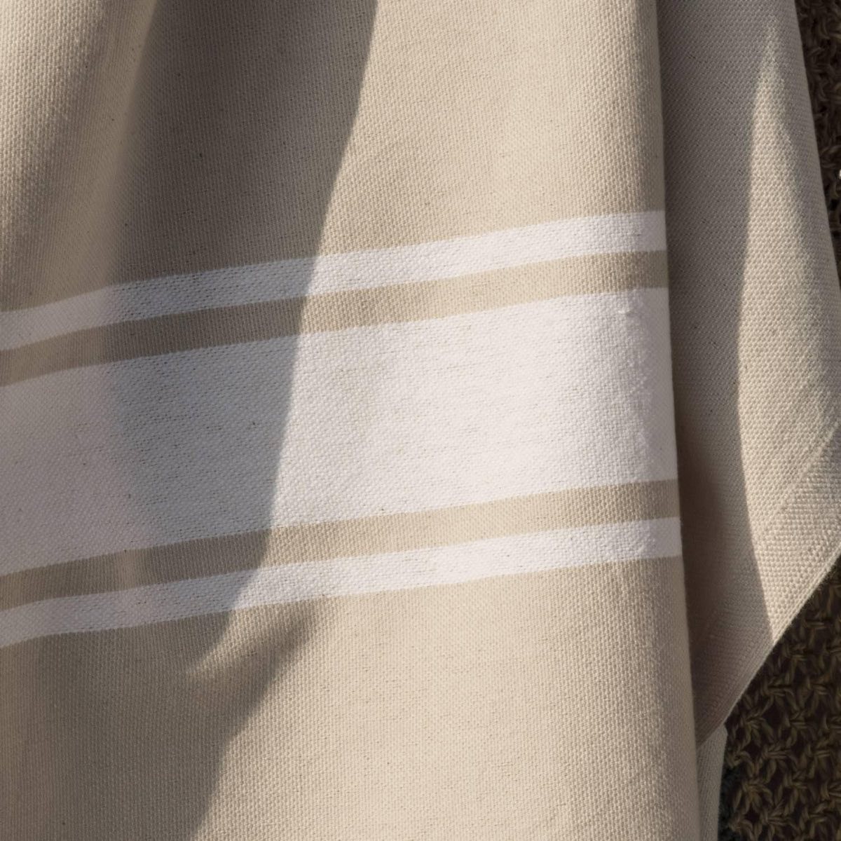 Fouta XXL coton 200x200 ST TROPEZ beige