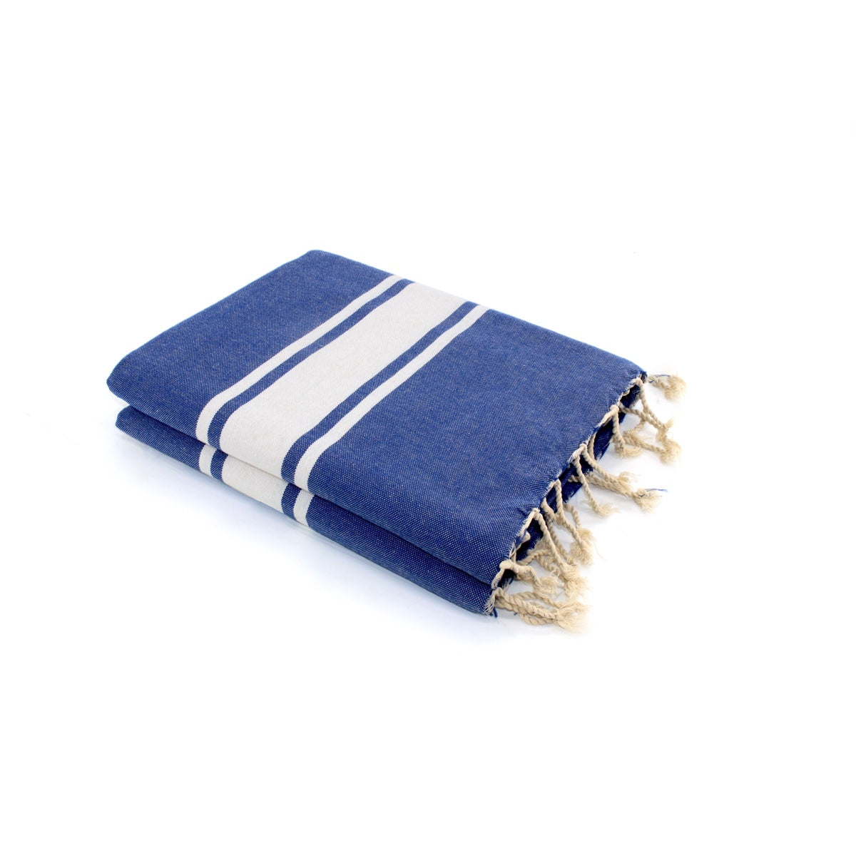 Fouta XXXL coton 200x300 ST TROPEZ bleu grec