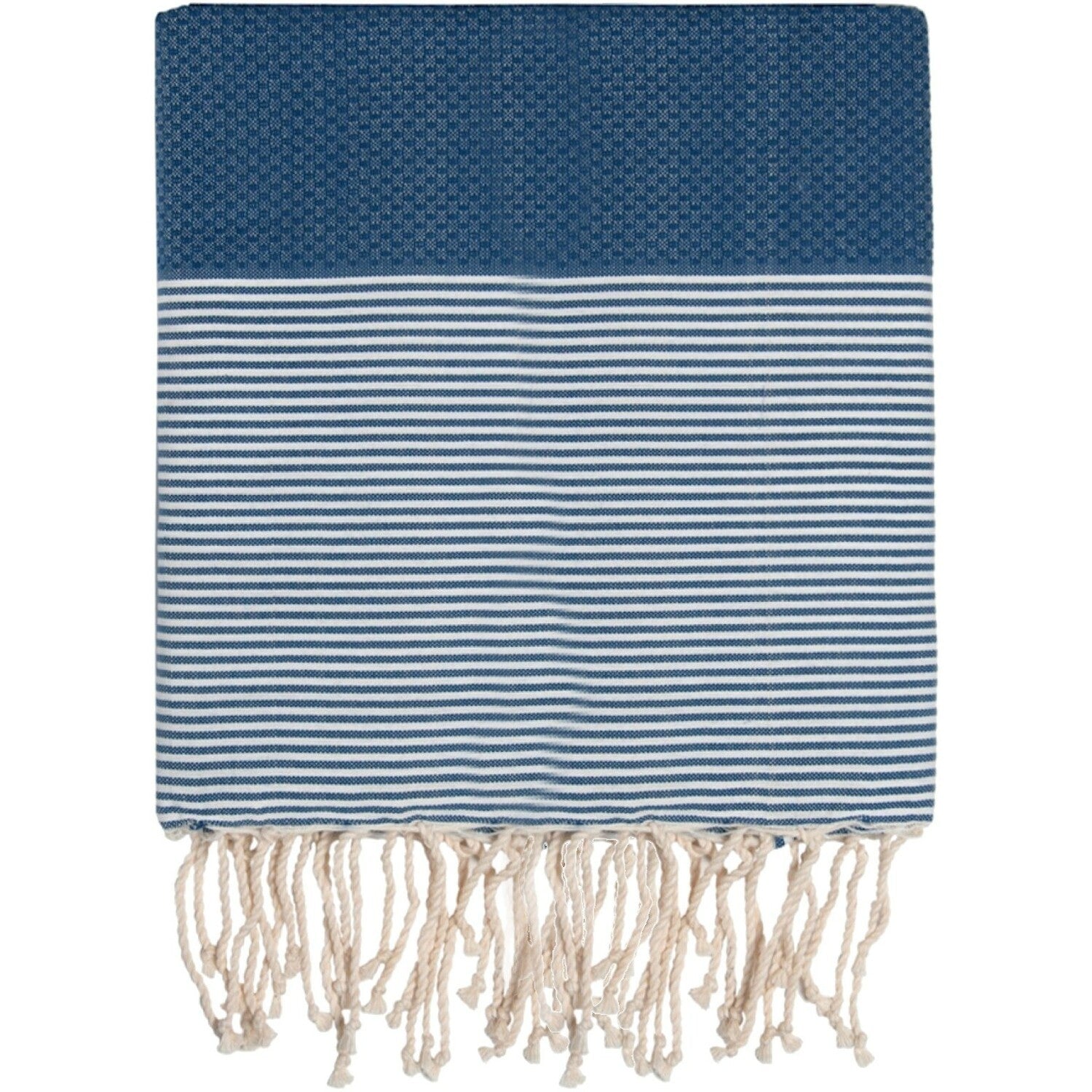 Fouta XXXL coton 200x300 IBIZA bleu jean