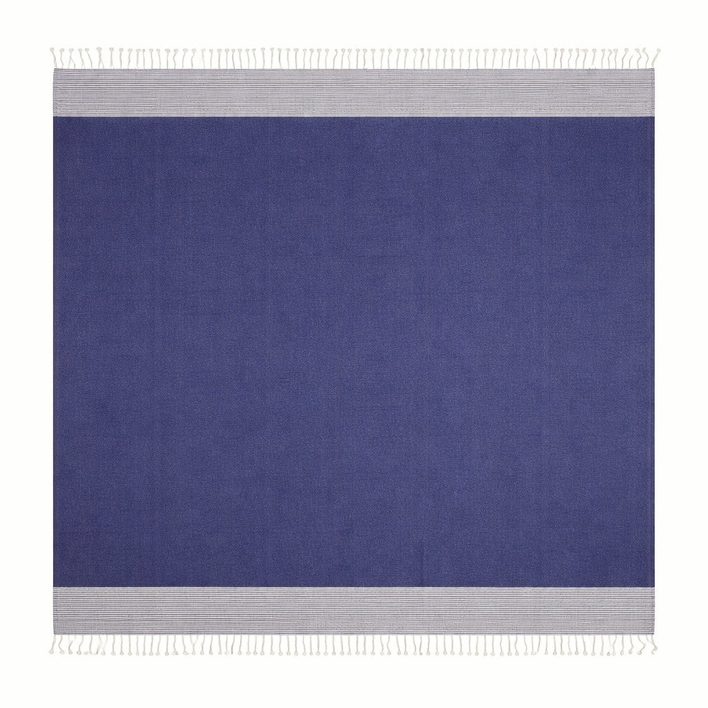 Fouta XXXL coton 200x300 IBIZA bleu jean