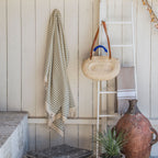 Fouta XXXL coton 200x300 HOSSEGOR - vert d'eau
