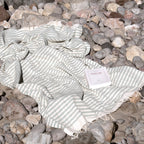 Fouta XXXL coton 200x300 HOSSEGOR - vert d'eau