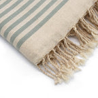 Fouta XXXL coton 200x300 HOSSEGOR - vert d'eau